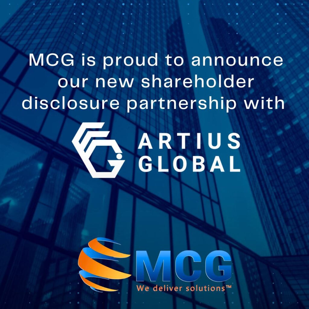 MCG Consulting LLC and Artius Global